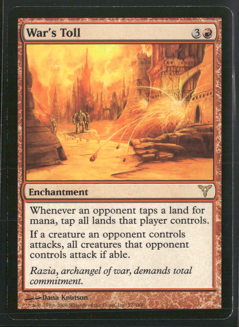 Dissension War's Toll #77