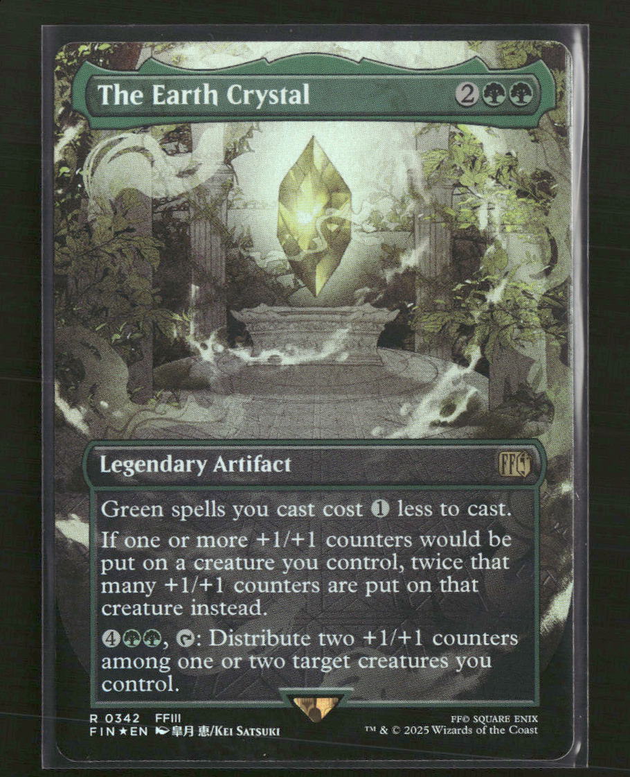 FINAL FANTASY The Earth Crystal (Borderless) #342