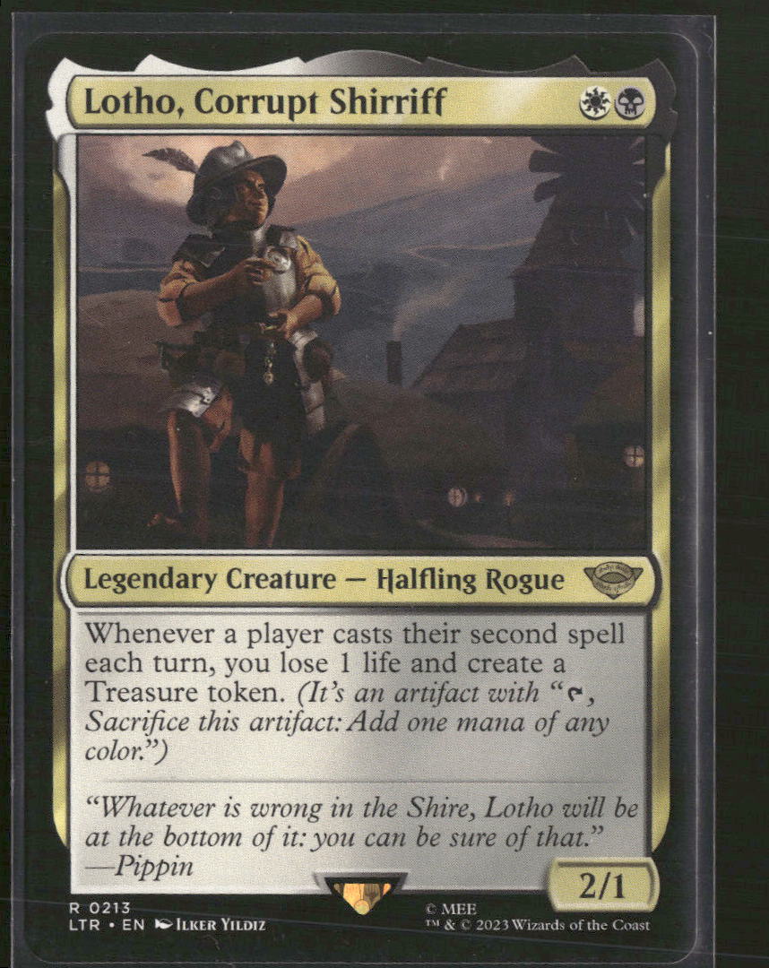 UB The Lord of the Rings: Tales of Middle-earth Lotho, Corrupt Shirriff #213
