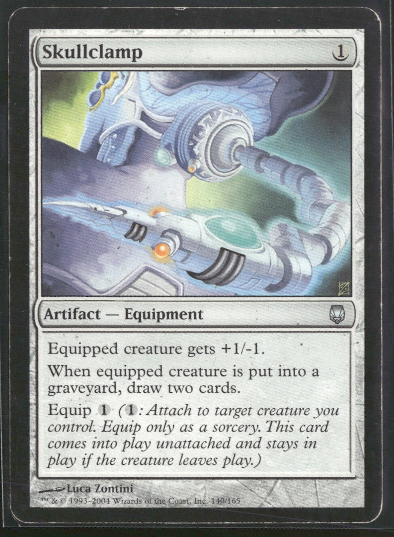 Darksteel Skullclamp #140