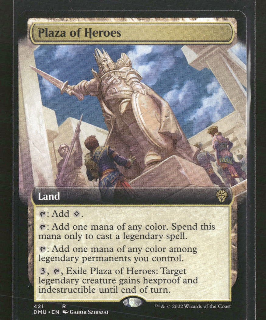Dominaria United Plaza of Heroes (Extended Art) #421