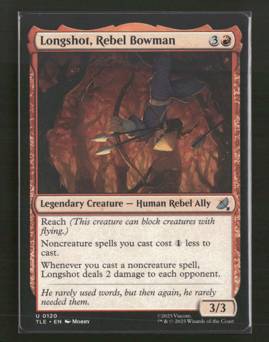 Avatar: The Last Airbender: Eternal-Legal Longshot, Rebel Bowman #120