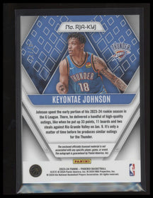 2023-24 Panini Phoenix Rookie Jersey Auto Onyx FOTL Keyontae Johnson #/17