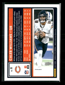 2025 Donruss Fire Prizm Caleb Williams #7