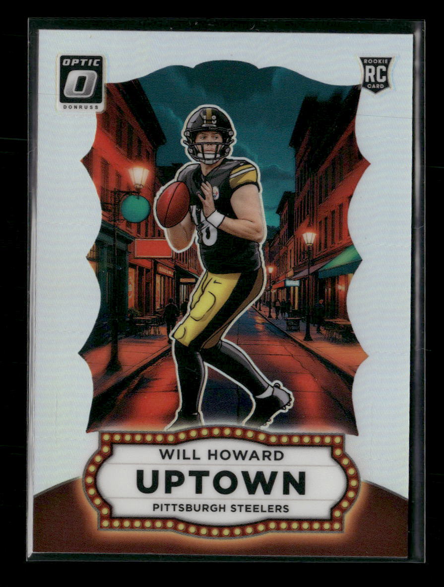 2025 Donruss Optic Uptown Will Howard #25