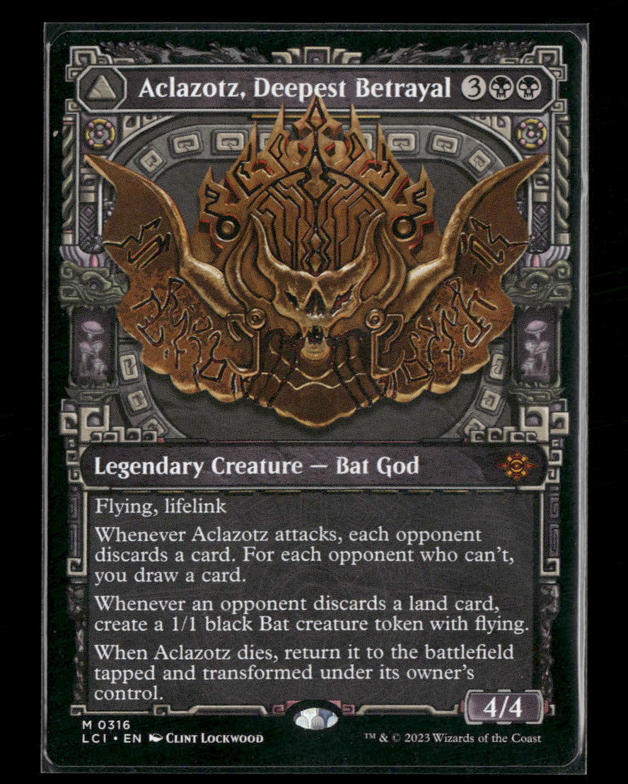 The Lost Caverns of Ixalan Aclazotz, Deepest Betrayal (Showcase) #316