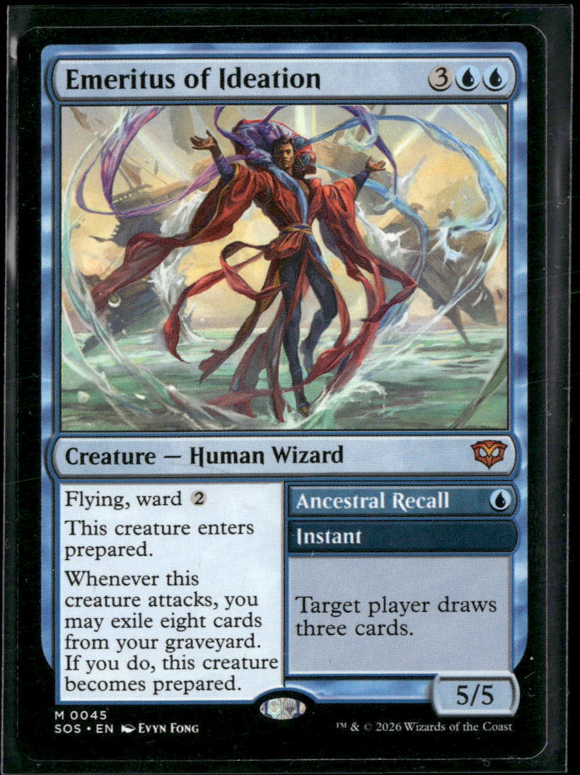 Secrets of Strixhaven Emeritus of Ideation #45