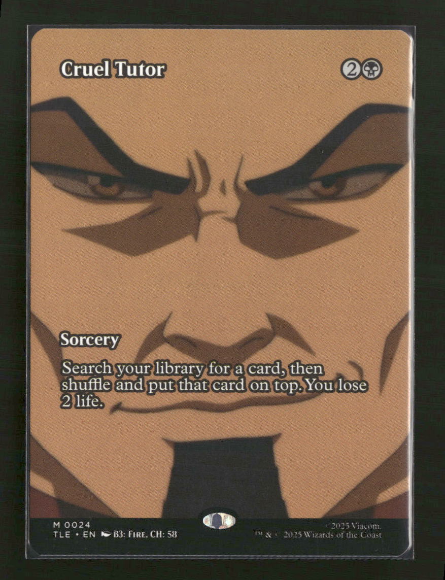 Avatar: The Last Airbender: Eternal-Legal Cruel Tutor (Borderless) #24