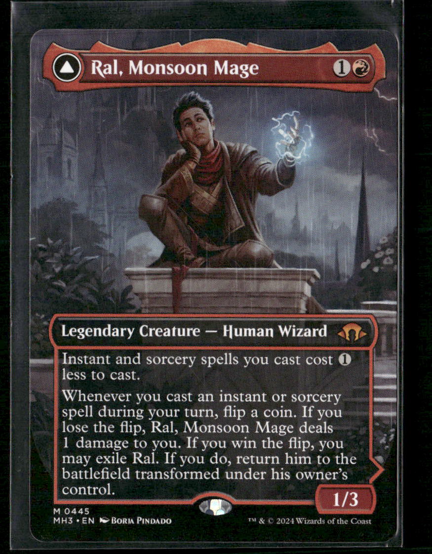 Modern Horizons 3 Ral, Monsoon Mage (Borderless) #445