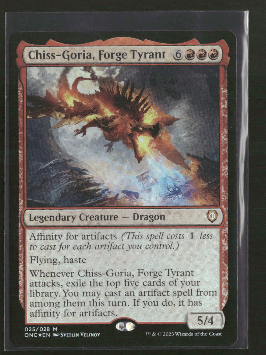 Commander: Phyrexia: All Will Be One Chiss-Goria, Forge Tyrant #25
