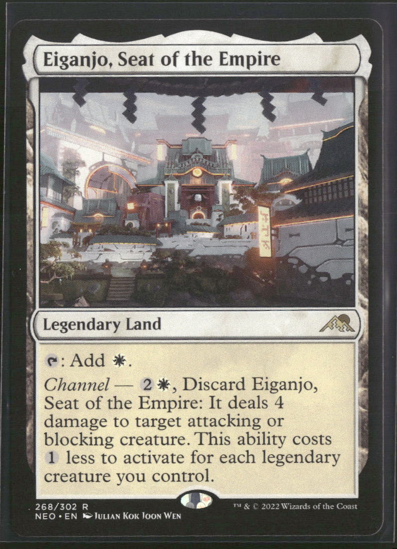 Kamigawa: Neon Dynasty Eiganjo, Seat of the Empire #268