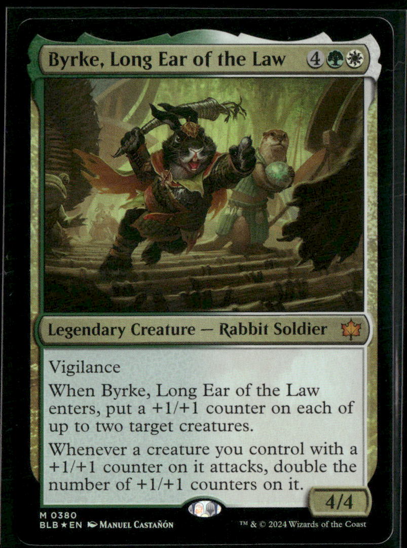 Bloomburrow Byrke, Long Ear of the Law #380