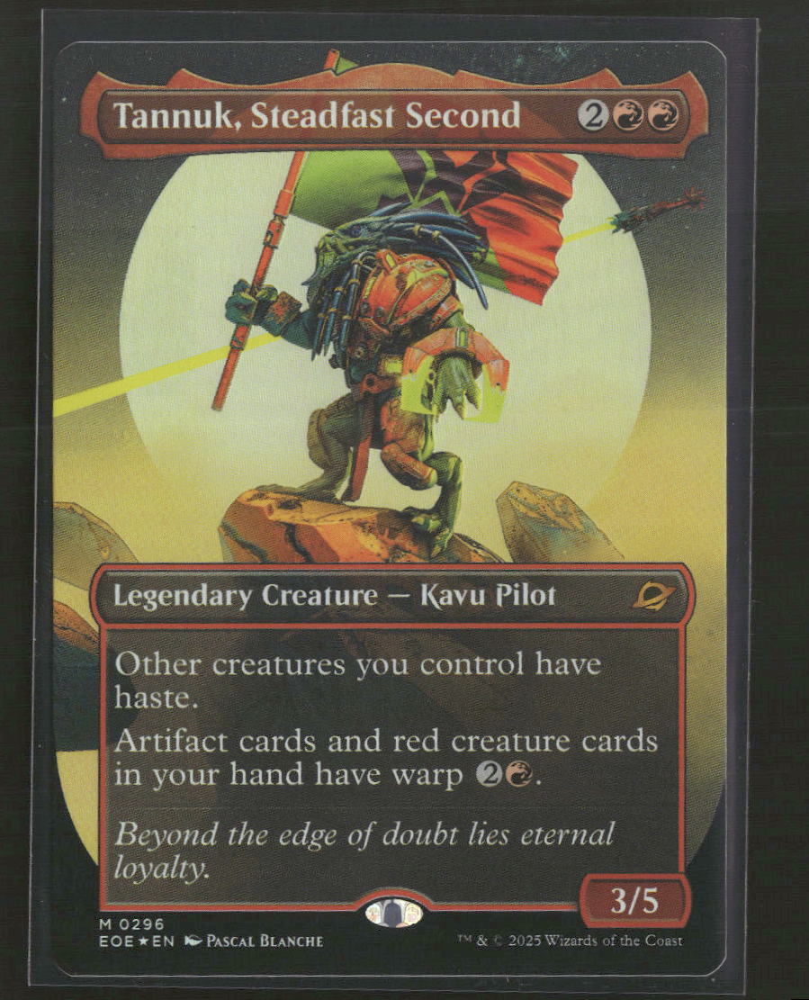 Edge of Eternities Tannuk, Steadfast Second (Borderless) #296