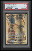 2016 Pokemon Xy Evolutions Evolutions Fa/Dragonite Ex 9 PSA #106
