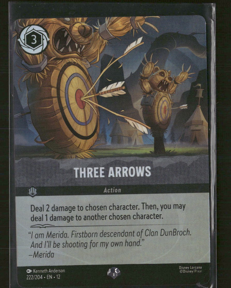 Wilds Unknown Three Arrows (Epic) #222/204