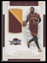 2016-17 Panini National Treasures Treasured Threads Prime Kyrie Irving #/25 #10