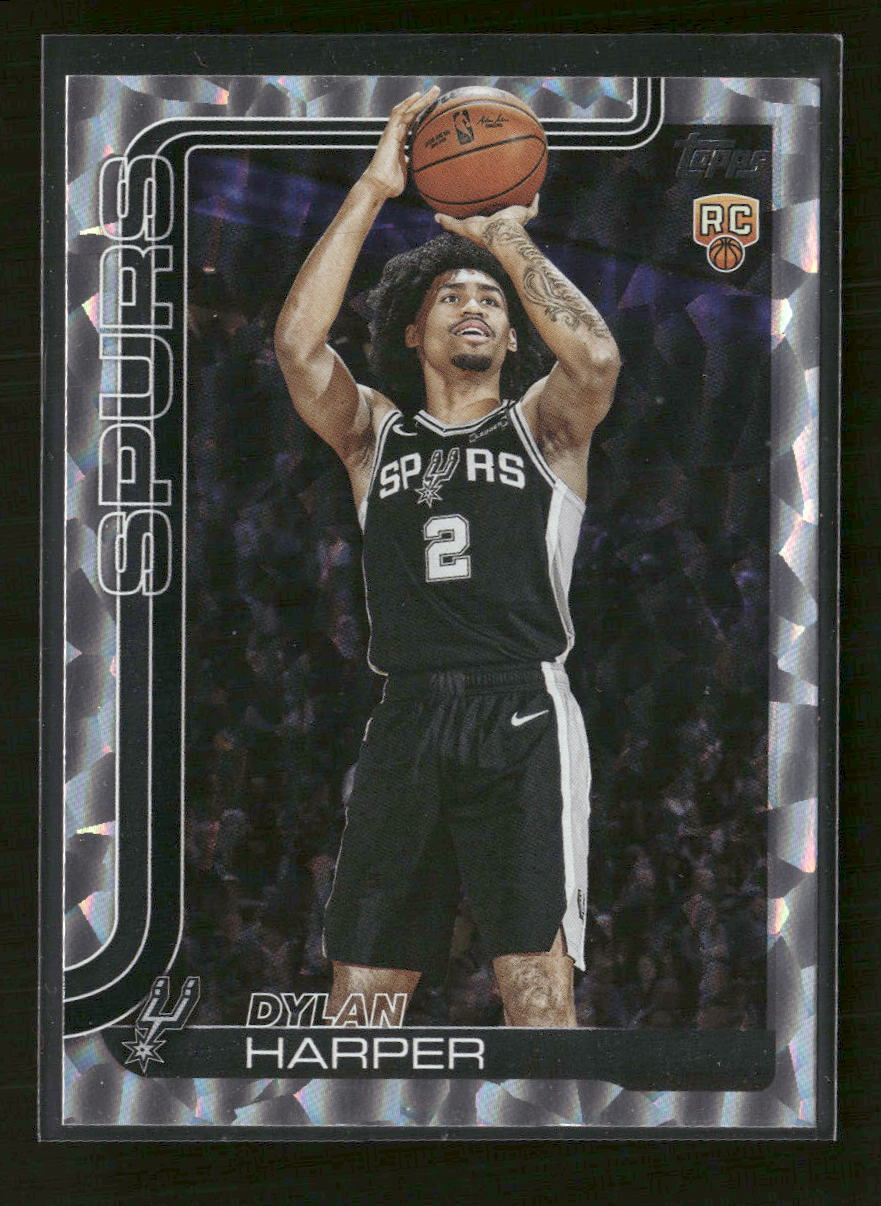 2025-26 Topps Crackleboard Dylan Harper Rookie #202