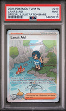 2024 Pokemon Twilight Masquerade Special Illustration Rare Lana'S Aid 9 PSA #219