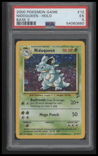 2000 Pokemon Game Base Ii Base Ii Nidoqueen-Holo 5 PSA #12