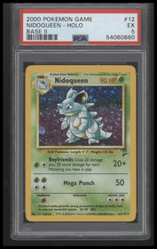 2000 Pokemon Game Base Ii Base Ii Nidoqueen-Holo 5 PSA #12
