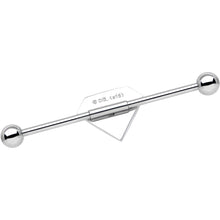 Licensed Stainless Steel Yellow Superman Logo Industrial Barbell 35mm