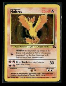 Fossil Moltres (12) Unlimited #12/62