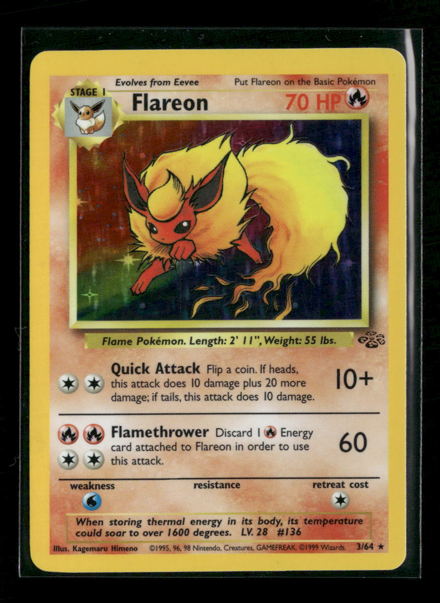 Jungle Flareon (3) Unlimited #03/64