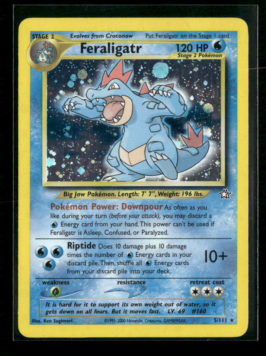Neo Genesis Feraligatr (5) Unlimited #005/111