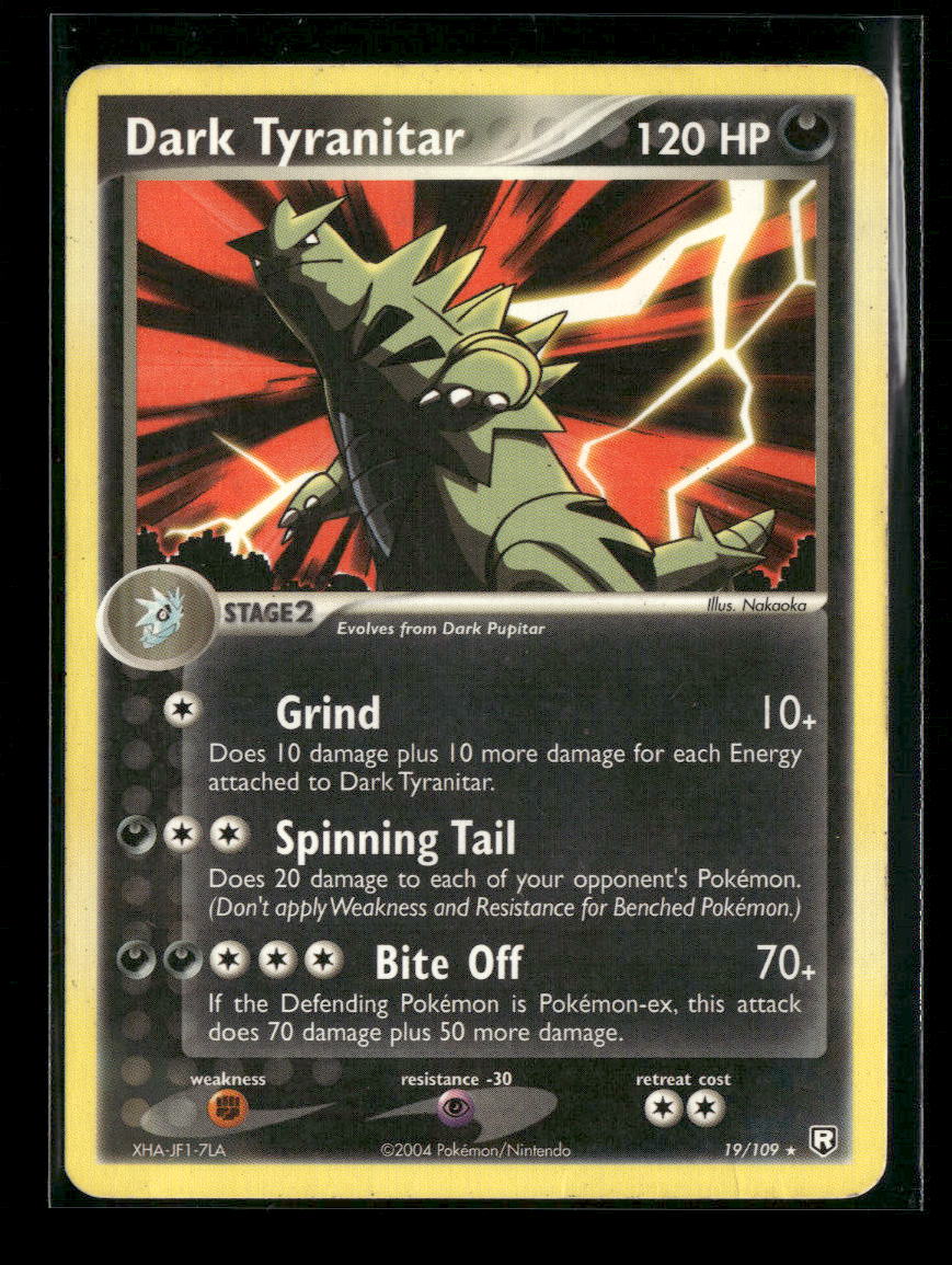 Team Rocket Returns Dark Tyranitar #19/109