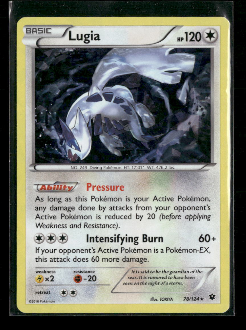 Deck Exclusives Lugia Cracked Ice Holo #078/124