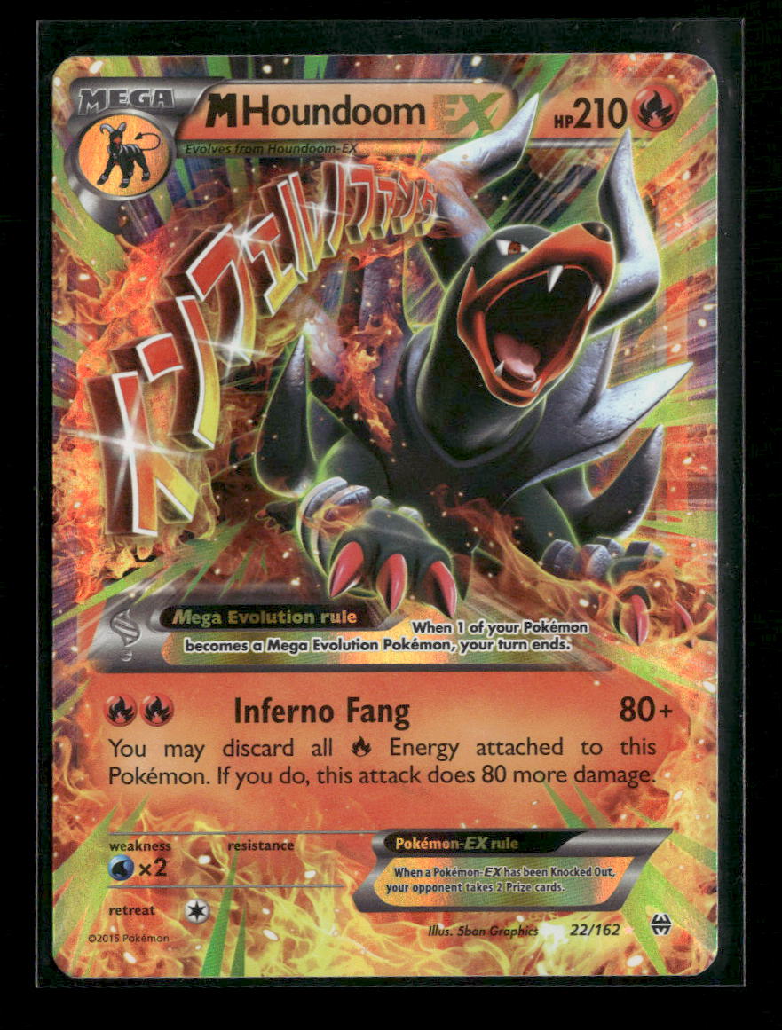 XY - BREAKthrough M Houndoom EX #22/162