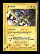 Skyridge Raikou #028/144 *Damage*