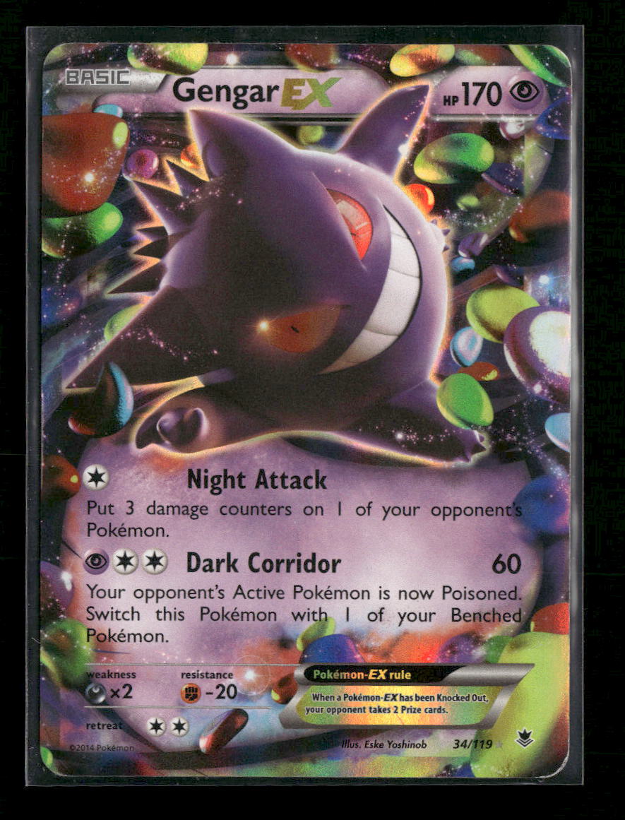 XY - Phantom Forces Gengar EX #34/119