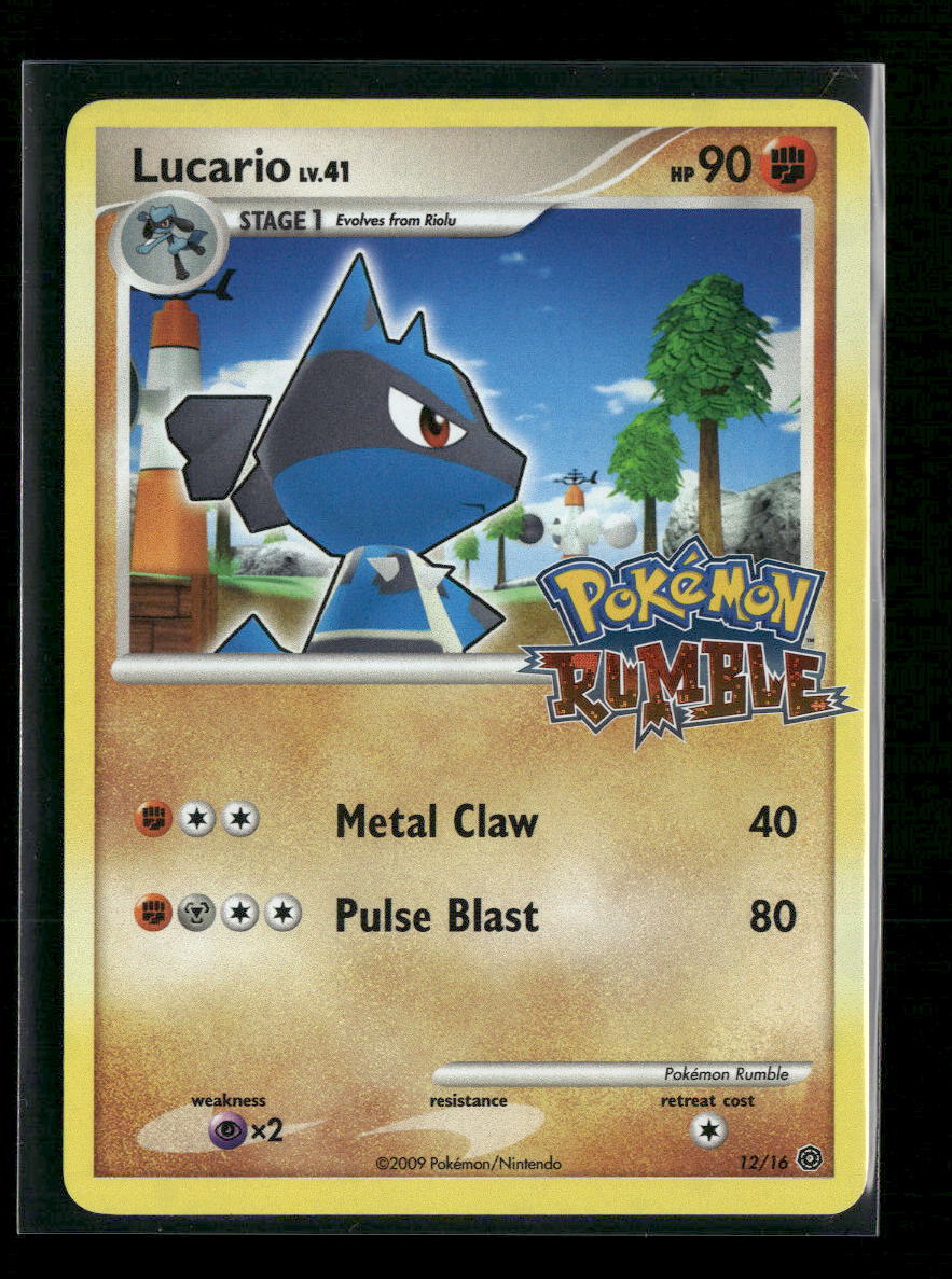 Rumble Lucario #12