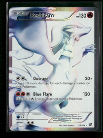 Black and White Reshiram (113 Full Art) #113/114