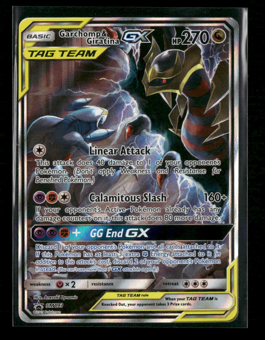 SM Promos Garchomp & Giratina GX #SM193