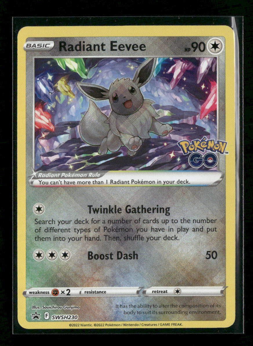 SWSH: Sword & Shield Promo Cards Radiant Eevee #SWSH230