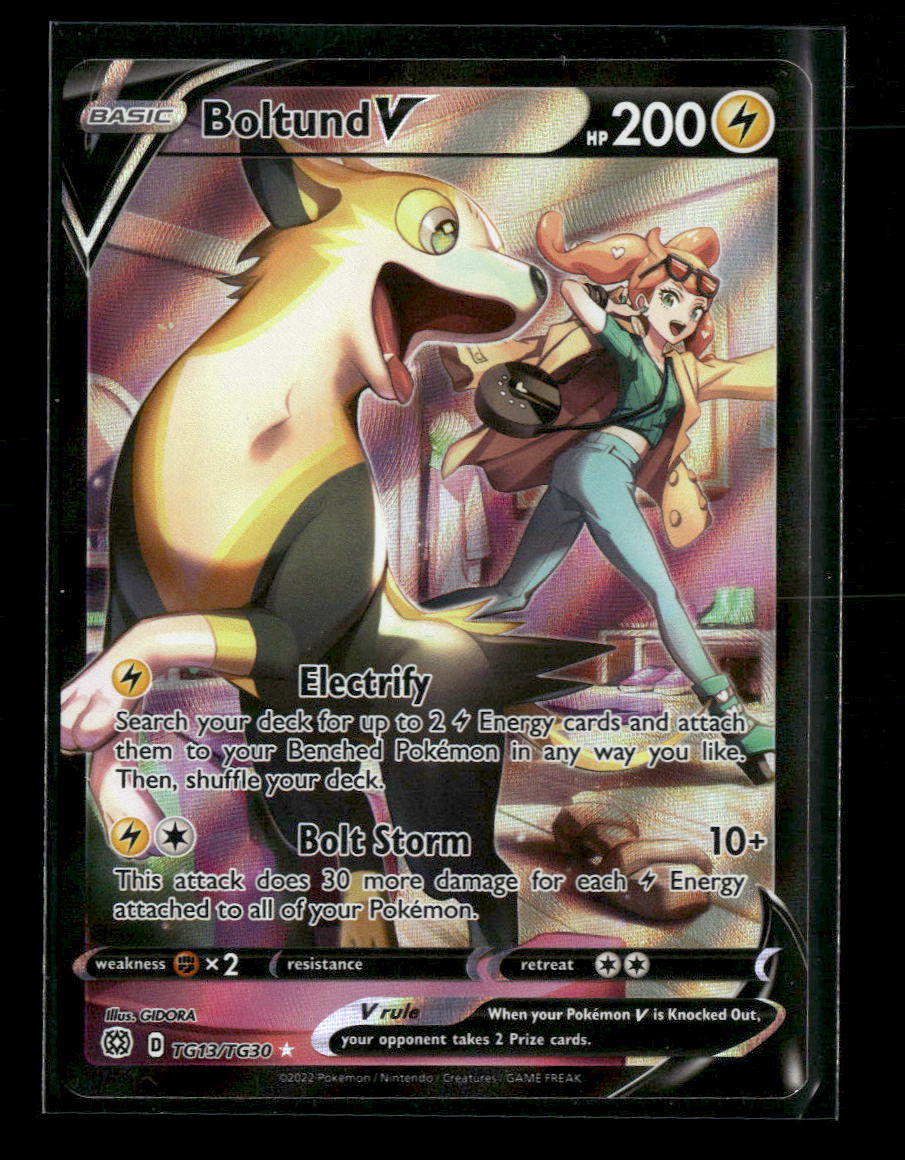 SWSH09: Brilliant Stars Trainer Gallery Boltund V #TG13/TG30