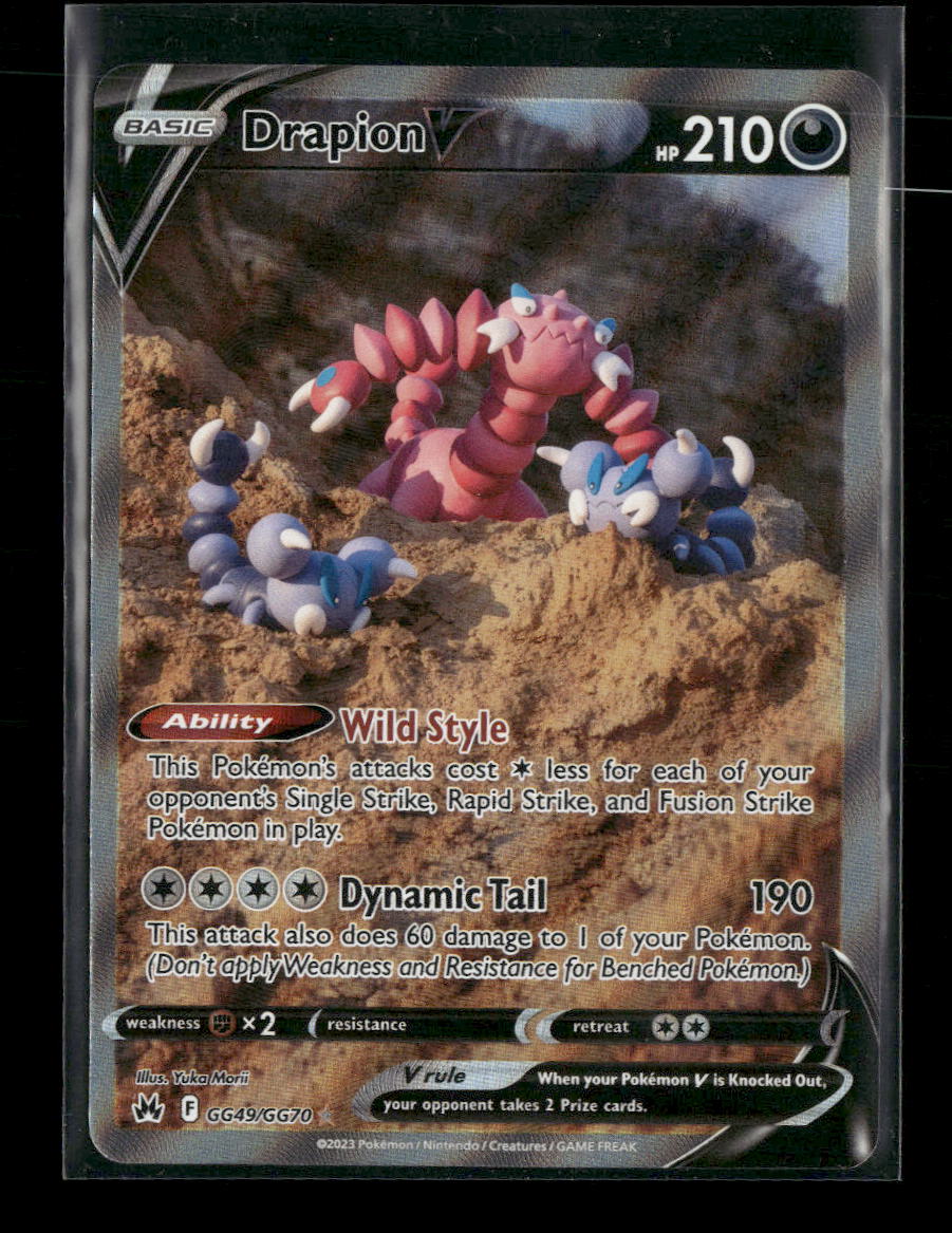 SWSH: Crown Zenith: Galarian Gallery Drapion V #GG49/GG70