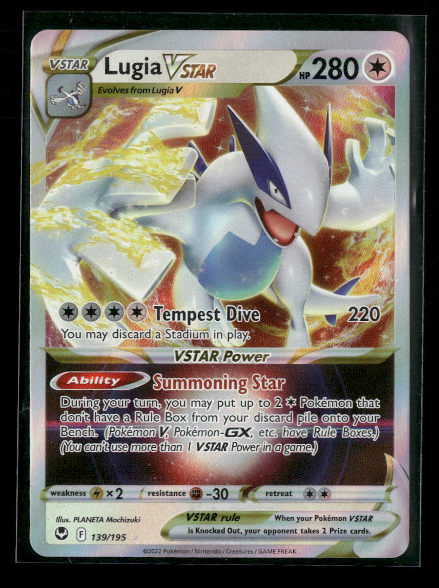SWSH12: Silver Tempest Lugia VSTAR #139/195