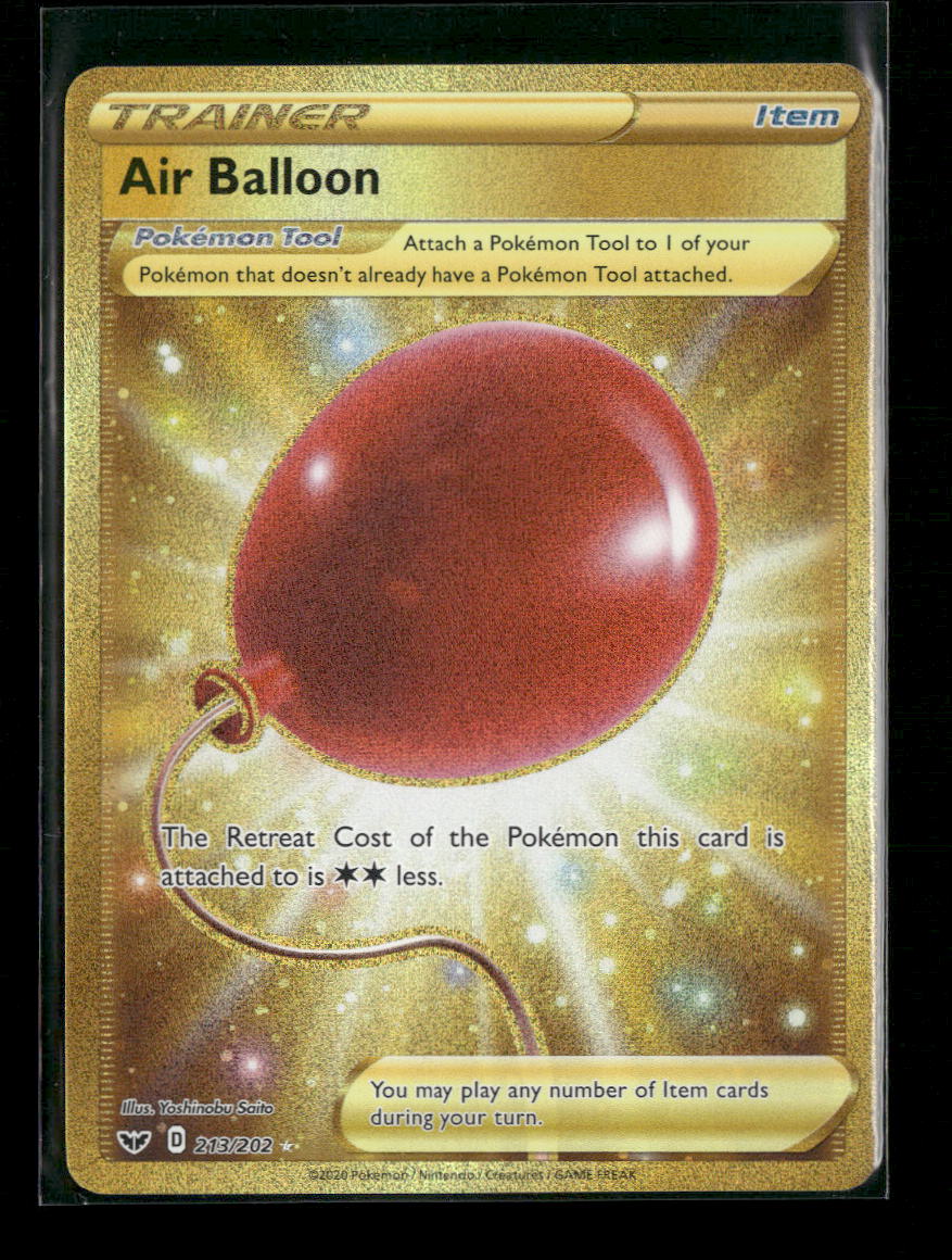 SWSH01: Sword & Shield Base Set Air Balloon (Secret) #213/202