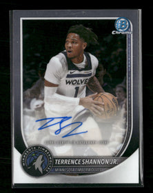 2025-26 Bowman Chrome Autographs Terrence Shannon Jr. Auto #BCA-TSJ