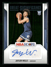 2024-25 Hoops Great SIGnificance Jaylen Wells Auto #GS-JWG