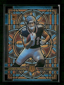 2025 Panini Mosaic Stained Glass Jayden Higgins #11
