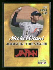 Rookie Phenoms Shohei Otani #