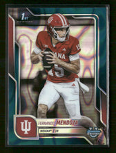 2025 Bowman University Chrome Teal Lava Refractor Fernando Mendoza #109