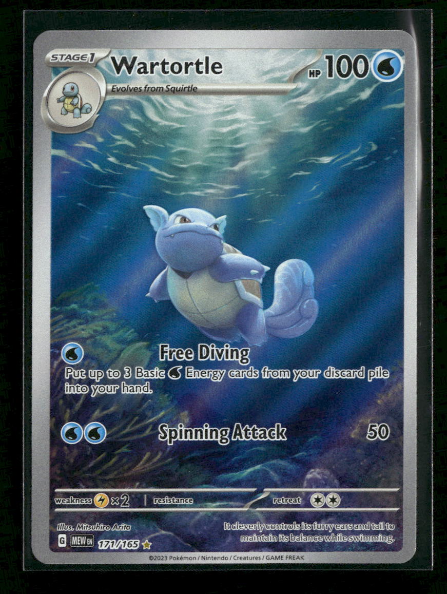SV: Scarlet & Violet 151 Wartortle #171/165
