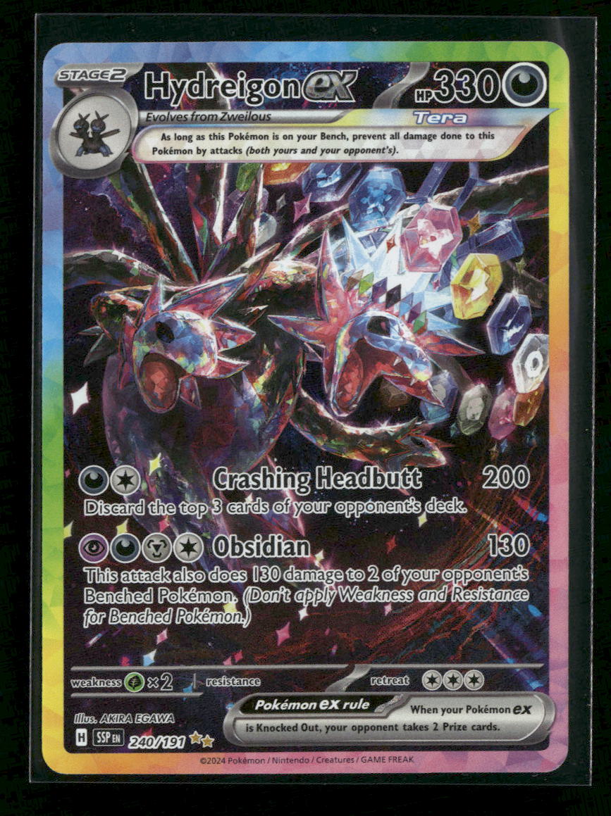 SV08: Surging Sparks Hydreigon ex #240/191