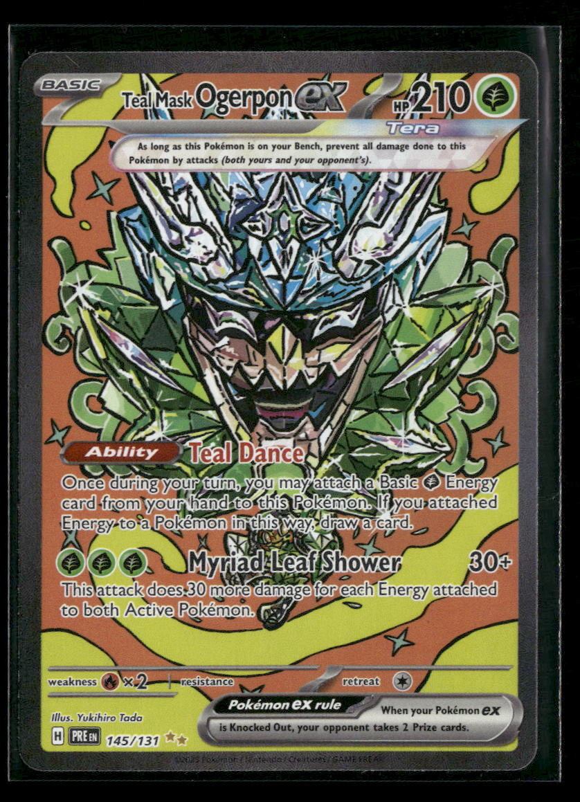 SV: Prismatic Evolutions Teal Mask Ogerpon ex #145/131
