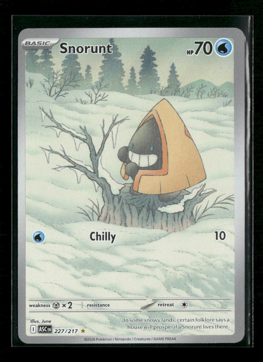 ME: Ascended Heroes Snorunt #227/217